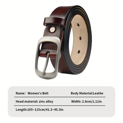 Genuine Leather Women's Belt