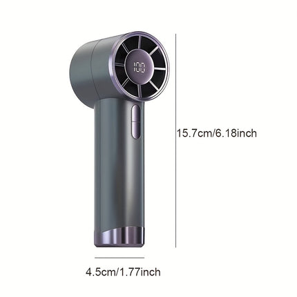 Ultra-Quiet Handheld Fan – Precision Cooling Anywhere