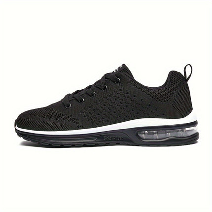 Men’s Trendy Woven Knit Running Shoes
