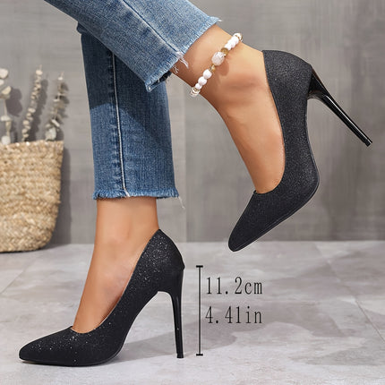 Sexy Glitter Stiletto High Heels