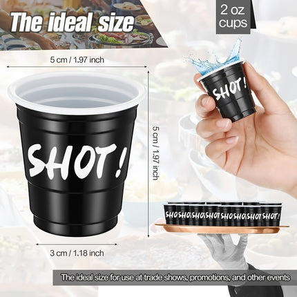 30/10pcs  Disposable Shot Glasses