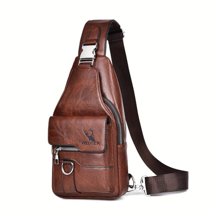 Waterproof Wear-Resistant Men's Crossbody Bag
