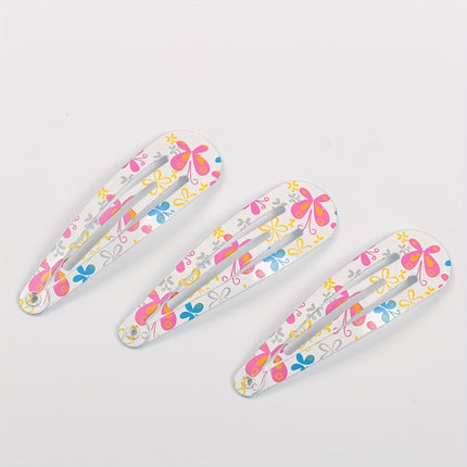 10/30pcs Baby Girls Cute Star & Butterfly Hair Clips