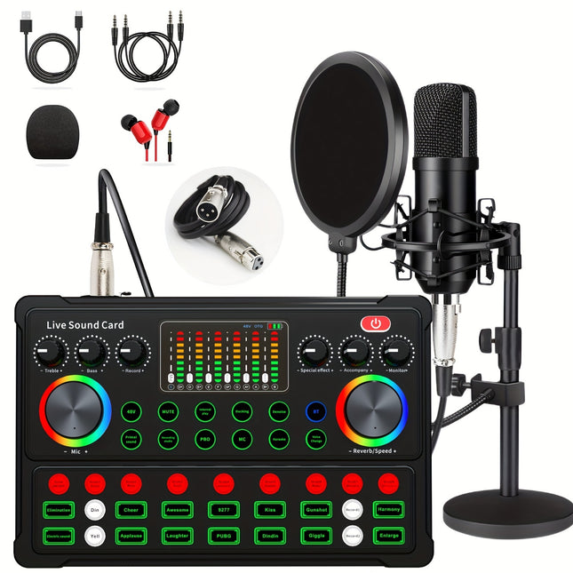 Complete Podcasting Kit with XLR Mic