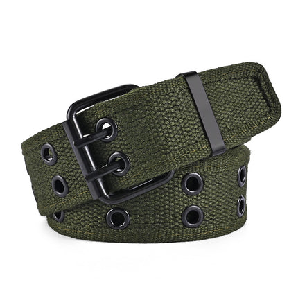 Canvas Belt with Double Grommet