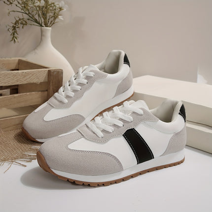 Women's Breathable Lace-Up Sneakers