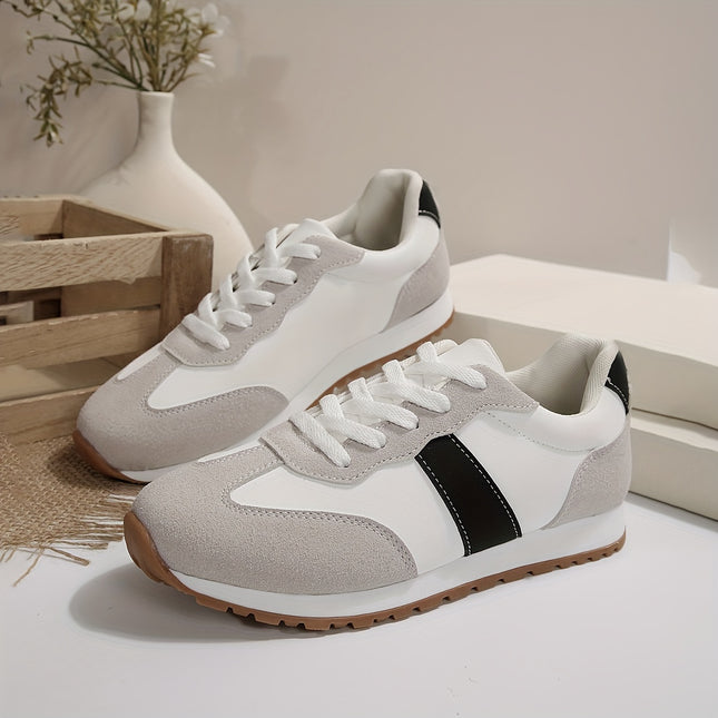 Women's Breathable Lace-Up Sneakers