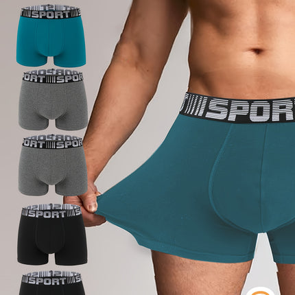 Men's Cotton Stretch Boxer Set