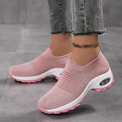 Women's Breathable Mesh Slip-On Sneakers