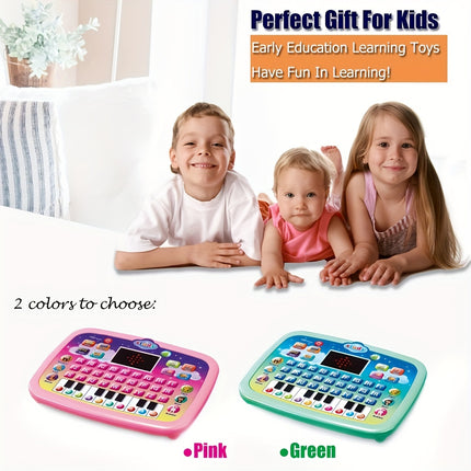 Kids Learning Tablet with LED Screen - Monti Bargains