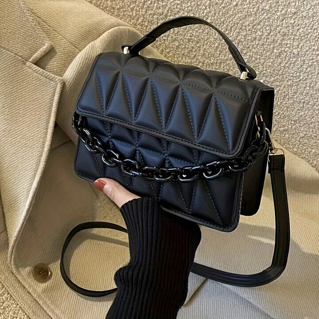 Women's Quilted Crossbody Bag