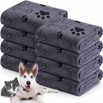 Quick-Dry Pet Bath Towel - Monti Bargains
