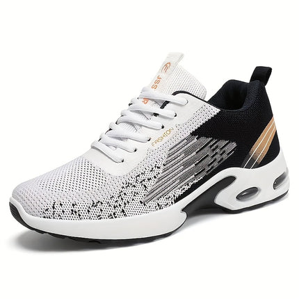 Men’s Color-Block Lace-Up Sneakers