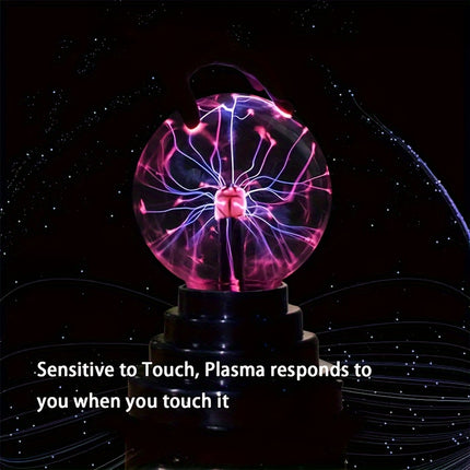 Plasma Ball Light - Touch & Sound Activated Mood Lamp
