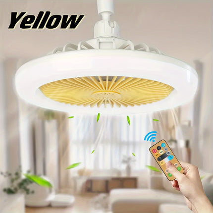 LED Ceiling Fan with Color Changing & Dimming