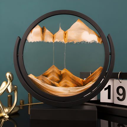 Angel-Themed 3D Glass Sand Art - Mesmerizing Decor Gift