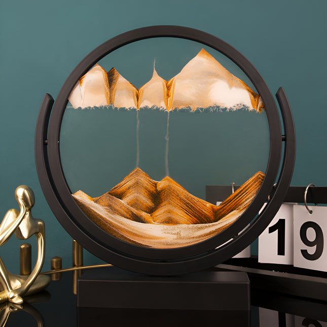 Angel-Themed 3D Glass Sand Art - Mesmerizing Decor Gift