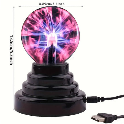 Plasma Ball Light - Touch & Sound Activated Mood Lamp