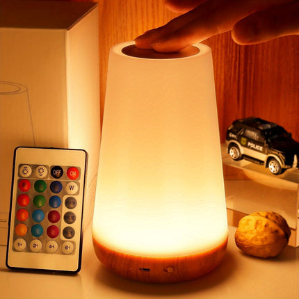 LED Touch Night Lamp – Dimmable & Portable