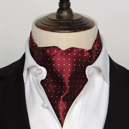 Retro Men’s Double-Sided Shirt Scarf