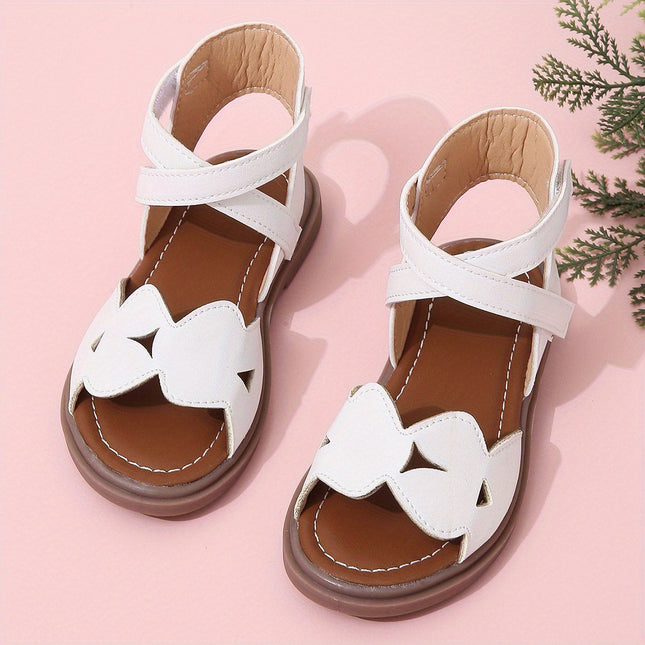 Girls' Trendy Open-Toe Sandals