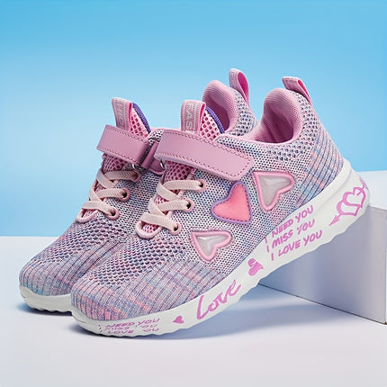 Cute Heart Low-Top Sneakers