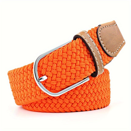 Unisex Elastic Canvas Golf Belt