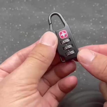 2-Pack Resettable Combination Padlocks