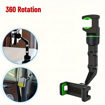 360° Rotatable Car Phone Mount for Hands-Free Convenience