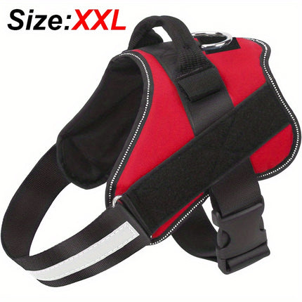 Reflective No-Pull Dog Harness with Easy-Grab Handle - Monti Bargains