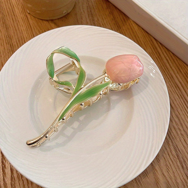 Fairy Tulip Hair Claw Clip