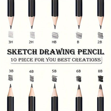 Professional Sketching Pencil Set: Perfect for Artists & Students