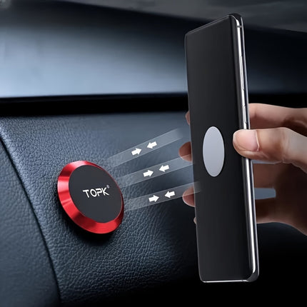 Universal 360° Magnetic Car Phone Holder – Sleek & Secure