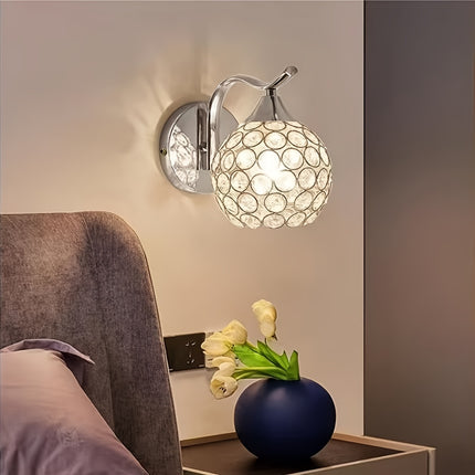 Creative Crystal Wall Lamp - Modern Bedroom & Living Room Light