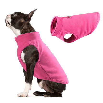 Cozy Winter Fleece Jacket for Small Dogs - Monti Bargains