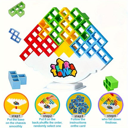 Stack Attack Game - Fun & Challenging Balance Stacking