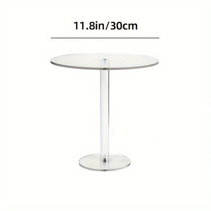1pc Elegant Transparent Acrylic Cake Stands