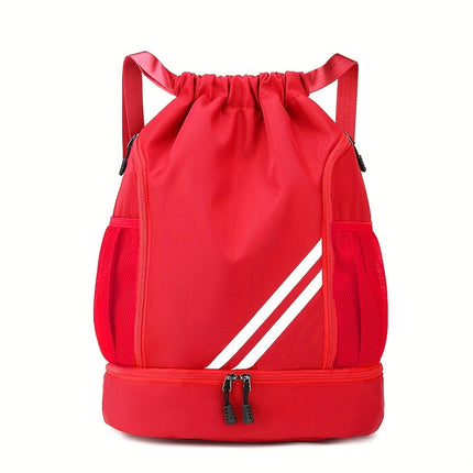 Versatile Drawstring Sports Gym Bag for Outdoor & Travel