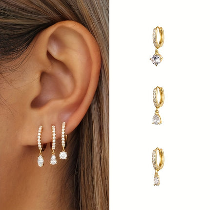Elegant Drop & Dangle Earrings Set