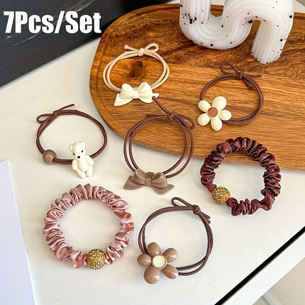 10pcs Sweet Cute Hair Ties for Girls