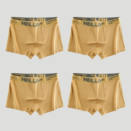 4-Pack Men's Cotton Boxer Briefs