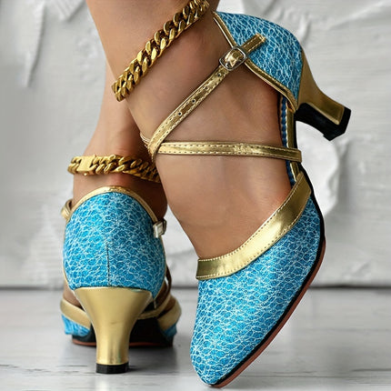Glitter D'Orsay Dance Shoes