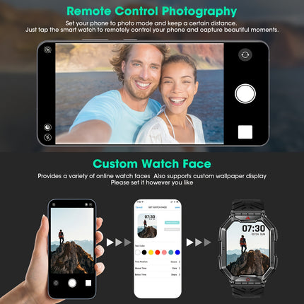 Adventure-Ready Smart Fitness Watch