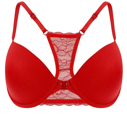 Lace Buckle Push-Up Bra