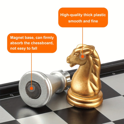 Mini Magnetic Chess Set – Perfect Travel Game Gift
