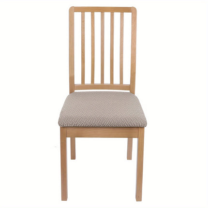 Modern Elastic T-Cushion Chair Slipcover - Stretch Dining Protector
