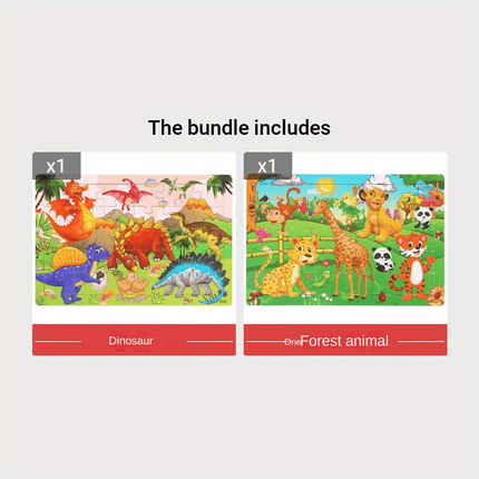 30-Piece Wooden Jigsaw Puzzle – Fun & Learning! - Monti Bargains