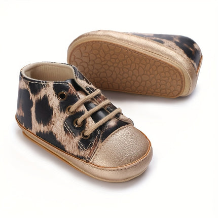 Baby Girls' Leopard Print Sneakers