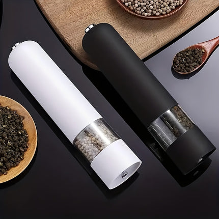 Electric Salt & Pepper Grinder Set - Automatic Spice Mill