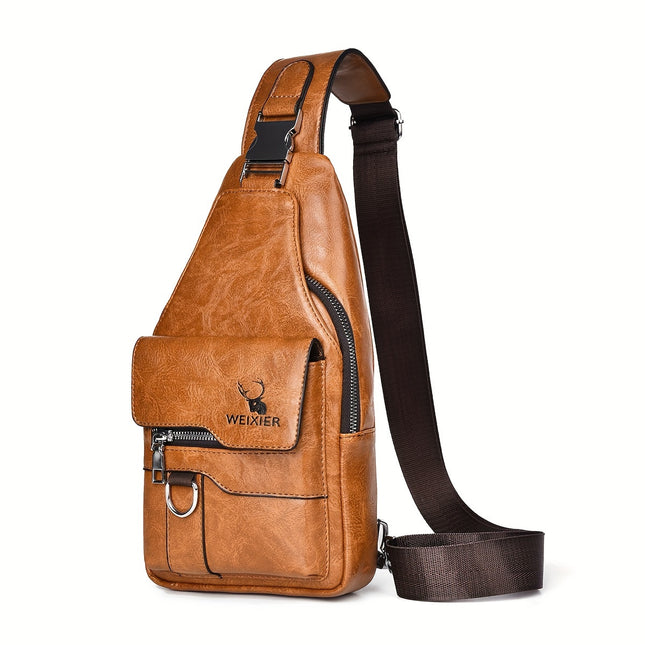 Waterproof Wear-Resistant Men's Crossbody Bag